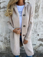 Women’s Longline Knit Open Front Cardigan